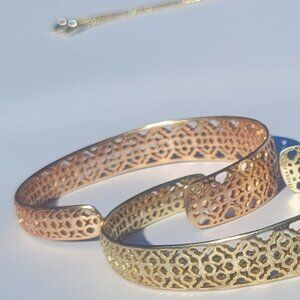 Kendra Scott Rose Gold Uma Cuff Bracelet